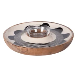 Table passion Service|A Table^Plat apéritif en manguier Zanzibar 30cm -