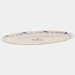Table passion Vaisselle|Service^Plat oval 42x30cm Appoline bleue -