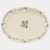 Table passion Vaisselle|Service^Plat oval 42x30cm Appoline vert -