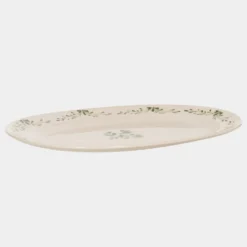 Table passion Vaisselle|Service^Plat oval 42x30cm Appoline vert -