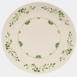 Table passion Vaisselle|Service^Plat rond 32cm Appoline vert -