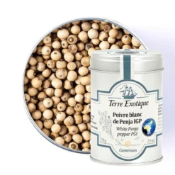 Terre Exotique Epicerie|Epices Et Aromates^Poivre blanc du Penja 70gr -