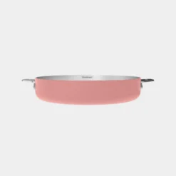 Cookut Cuisson Sur Plaque|Poêles^Poêle amovible inox La Merveilleuse 24 cm guimauve -
