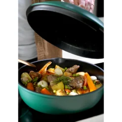 Cookut Cuisson Sur Plaque|Poêles^Poêle 8 en 1 La Fabuleuse 28 cm Canopée sans PFAS -