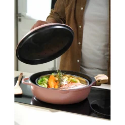 Cookut Cuisson Sur Plaque|Poêles^Poêle 8 en 1 La Fabuleuse 28 cm Pivoine sans PFAS -