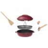 Alice Delice Cuisson Sur Plaque|Poêles^Poêle 8 en 1 La Fabuleuse 28 cm Rubis sans PFAS - Cookut