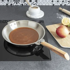 Cristel Cuisson Sur Plaque|Poêles^Poêle inox amovible Casteline 20 cm -
