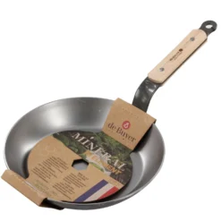 De Buyer Cuisson Sur Plaque|Poêles^Poêle Mineral sans PFAS B Bois 24 cm -