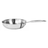 Cristel Cuisson Sur Plaque|Poêles^Poêle sautoir 24 cm inox 5-Ply 28 cm Castel Pro -