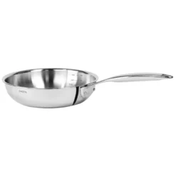 Cristel Cuisson Sur Plaque|Poêles^Poêle sautoir inox 5-Ply 28 cm Castel Pro -