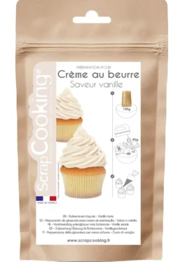 Scrapcooking Préparations Pour Gâteaux^Préparation pour crème au beurre à la vanille 200 gr - Scrap
