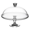 Pasabahce Service|A Table^Présentoir à gâteau sur pied avec cloche 32 cm -
