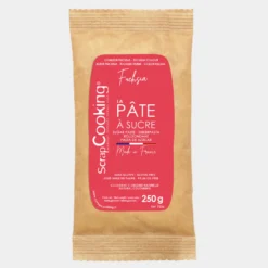 Scrapcooking Pâte À Sucre Et Pâte D'Amande^Pâte à sucre fuschia 250 gr -