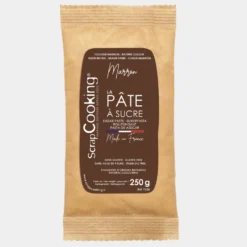 Scrapcooking Pâte À Sucre Et Pâte D'Amande^Pâte à sucre marron 250 gr-