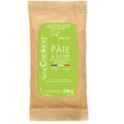 Scrapcooking Pâte À Sucre Et Pâte D'Amande^Pâte à sucre vert prairie 250 gr -