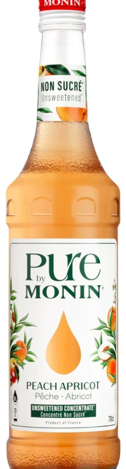 Monin Sirops Monin|Sirops^Pure by pêche / abricot 70 cl-