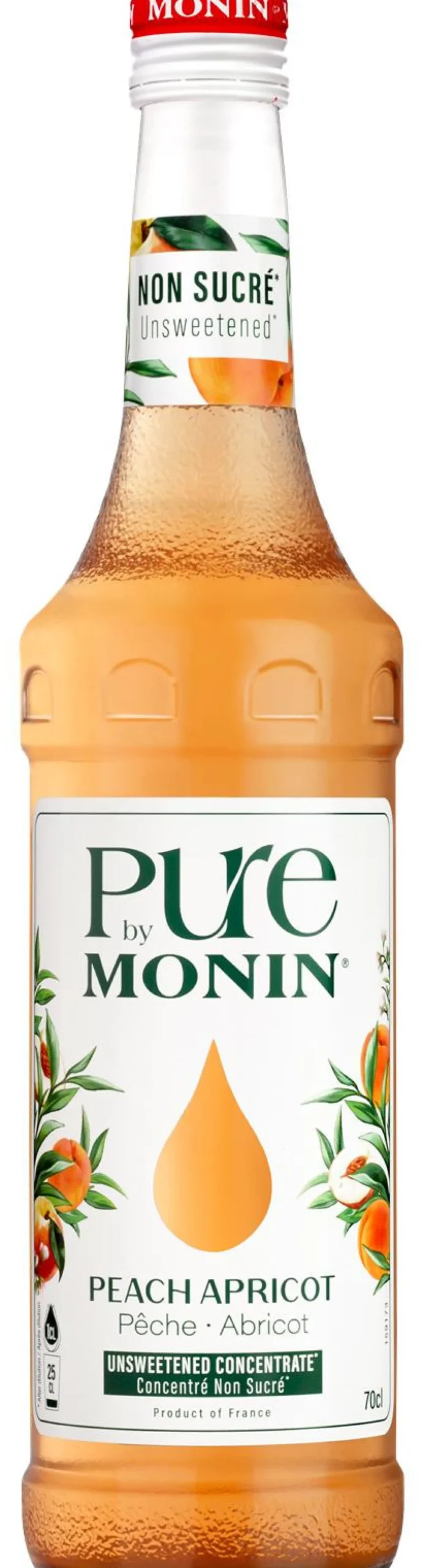 Monin Sirops Monin|Sirops^Pure by pêche / abricot 70 cl-