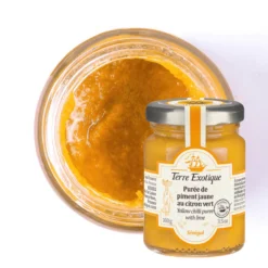 Terre Exotique Epicerie|Epices Et Aromates^Purée de piment jaune au citron vert 100 g -