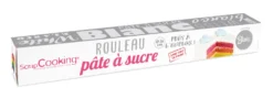 Scrapcooking Pâte À Sucre Et Pâte D'Amande^Rouleau de pâte à sucre blanc 36 cm 430 gr -