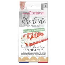 Scrapcooking Accessoires De Pâtisserie^Ruban de rhodoïde 4 cm x 3 m -