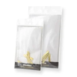Alice Delice Support, Transport^10 sachets confiseur transparent avec clips 11.5 x 19 cm -