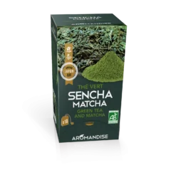 Aromandise Thés Et Infusions^18 sachets de thé vert Sencha Matcha 2 gr -