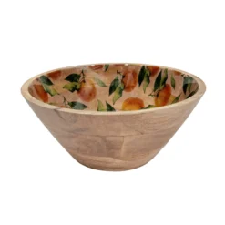 Table passion Vaisselle|Saladiers Et Couverts À Salade^Saladier en manguier Amalfi 25cm -