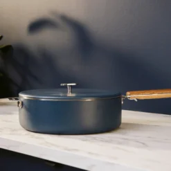 Cookut Cuisson Sur Plaque|Sauteuses^Sauteuse amovible inox La Merveilleuse 28cm myrtille-