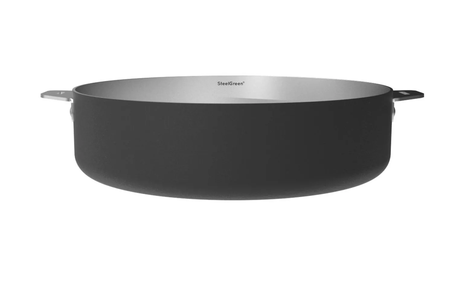 Cookut Cuisson Sur Plaque|Sauteuses^Sauteuse amovible inox La Merveilleuse 28cm graphite-