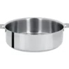 Cristel Cuisson Sur Plaque|Sauteuses^Sauteuse amovible inox sans PFAS Mutine 24 cm -