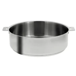 Cristel Cuisson Sur Plaque|Sauteuses^Sauteuse amovible inox sans PFAS Mutine 28 cm -