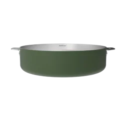 Cookut Cuisson Sur Plaque|Sauteuses^Sauteuse inox La Merveilleuse 28 cm fougère + livre offert