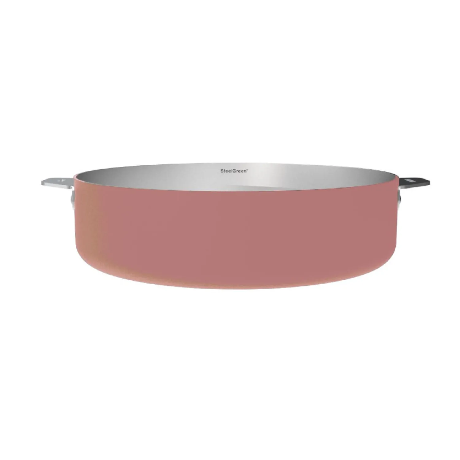Cookut Cuisson Sur Plaque|Sauteuses^Sauteuse inox La Merveilleuse 28 cm guimauve + livre offert
