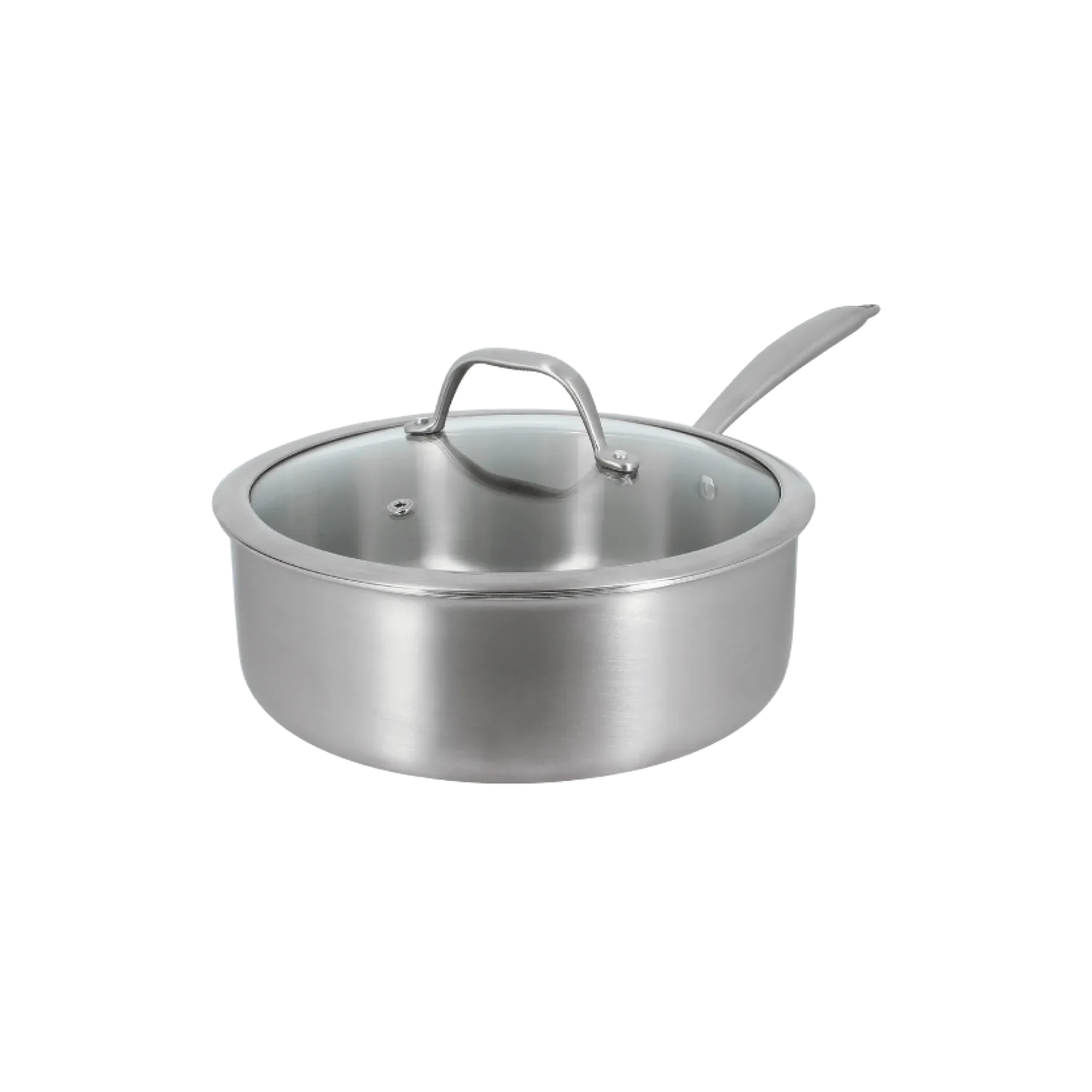 Menastyl Cuisson Sur Plaque|Sauteuses^Sauteuse inox sans PFAS Triply 24 cm -