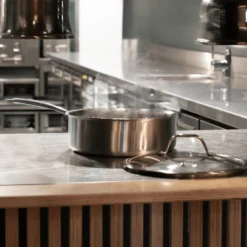 Menastyl Cuisson Sur Plaque|Sauteuses^Sauteuse inox sans PFAS Triply 24 cm -