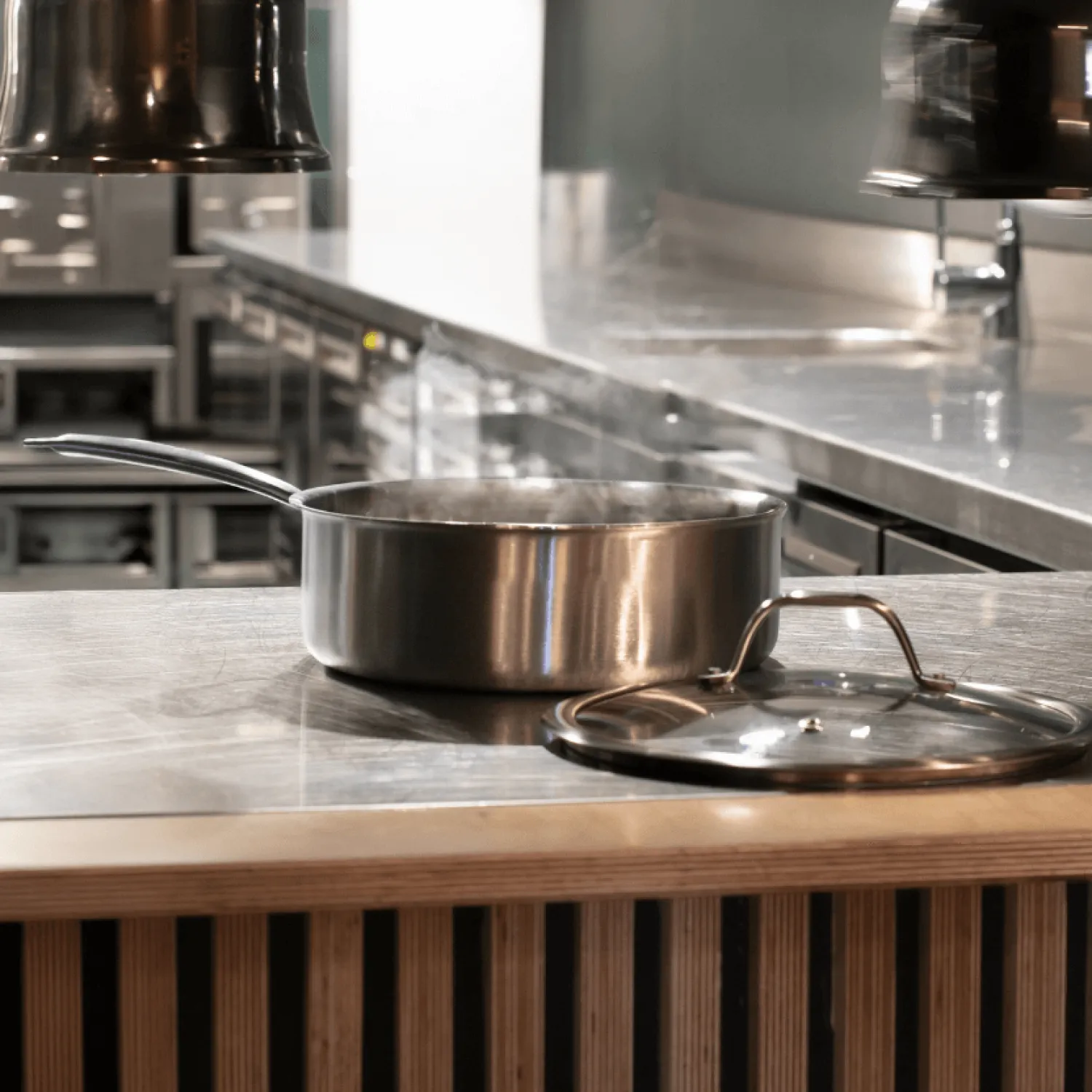 Menastyl Cuisson Sur Plaque|Sauteuses^Sauteuse inox sans PFAS Triply 24 cm -