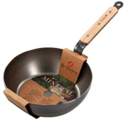De Buyer Cuisson Sur Plaque|Sauteuses^Sauteuse paysanne sans PFAS Mineral B Bois 24 cm -