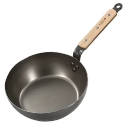 De Buyer Cuisson Sur Plaque|Sauteuses^Sauteuse paysanne sans PFAS Mineral B Bois 24 cm -