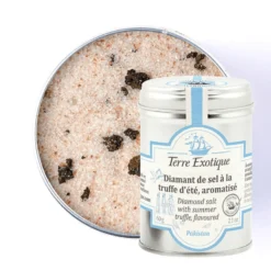 Terre Exotique Epicerie|Sels^Sel à la Truffe d´été aromatisé 60 gr -