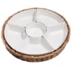 Table passion Service|A Table^Service apéritif 7 pièces blanches -