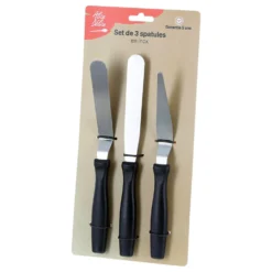 Alice Delice Ustensiles De Cuisine|Spatule Et Maryse^Set de 3 spatules en inox - Alice Délice