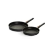 Woll Poêles^Set 2 poêles Ecolite sans PFAS 24/28 cm -
