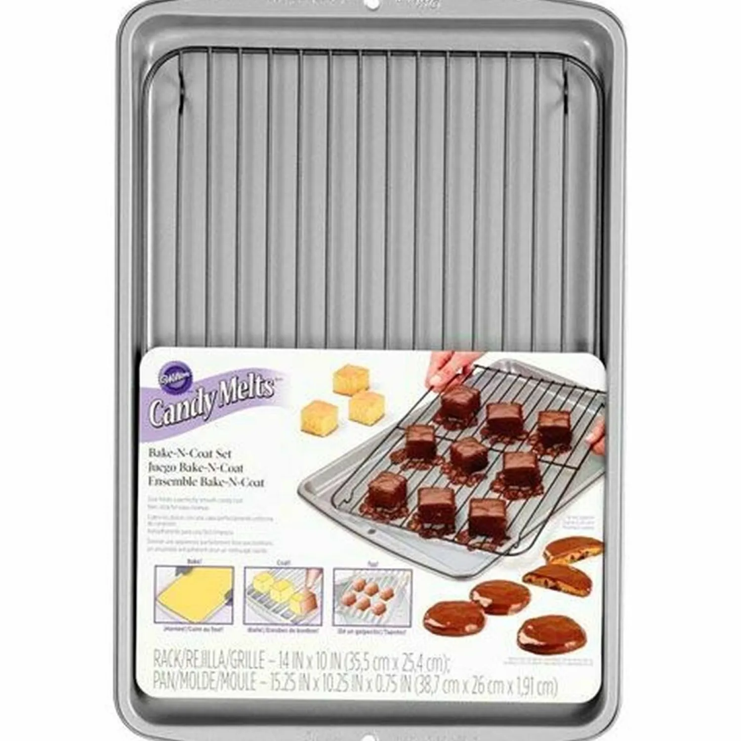 Wilton Accessoires De Pâtisserie|Grille De Refroidissement^Set pâtisserie glaçage ou cuisson -
