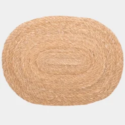 Table passion Linge De Cuisine^Set table oval jonc de mer 45x33cm -