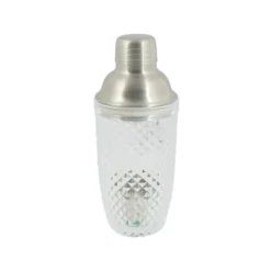 Point Virgule Mixologie Et Oenologie^Shaker en verre et acier inoxydable 400ml -