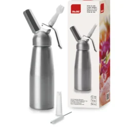 Alice Delice Chantilly Maison|Ustensiles Spécifiques^Siphon pour chantilly 0.5 l - Ibili