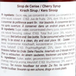 Monin Sirops|Sirops Monin^Sirop Cerise 70 cl -