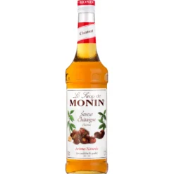 Alice Delice Sirops|Sirops Monin^Sirop Châtaigne 70 cl - Monin