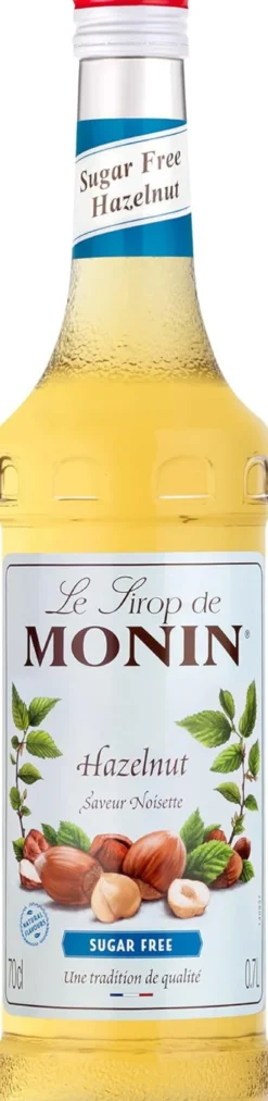 Monin Sirops Sans Sucre|Sirops^Sirop Noisette sans sucre 70 cl -