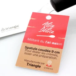 Alice Delice Ustensiles De Cuisine|Spatule Et Maryse^Spatule coudée en inox 9 cm - Alice Délice